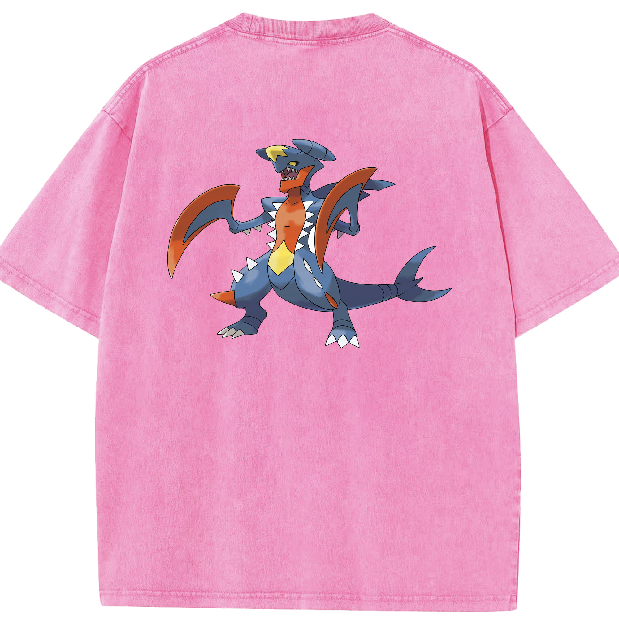 （画像用） ポケットモンスター Pokémon 綿100% ヴィンテージ風 半袖Tシャツ（背面プリント）